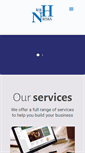 Mobile Screenshot of nhwebdesign.com
